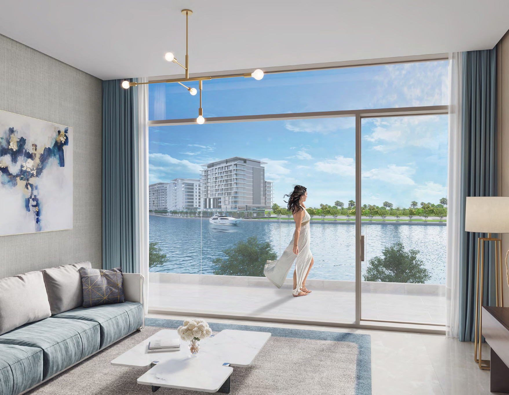 Modern 2BR | Dubai Water canal view | Luxury-pic_1
